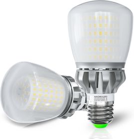 LED Light Bulbs A19 250 Watt Equivalent, Bright E26 LED Bulbs 3670LM Neutral White 4000K, 27W LED Corn Light Bulb Non-Dimmable 2-Pack