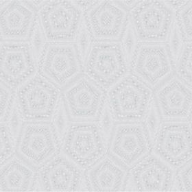 Regular Pentagon- Self-Adhesive Embossed Window Film Home Decor(Roll)