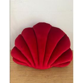 Simulation Shell Pillow Cushion Doll Nap Pillow (Option: Big red-L)